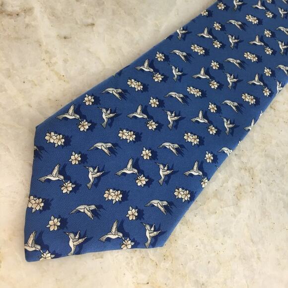 PAUL FREDRICK SILK TIE (extra-long) - Picture 6 of 8